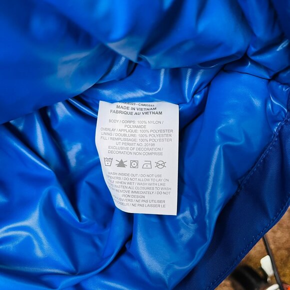 Nike x Ambush Football Jacket 'Navy Yellow' DX6916-455 size XS - Picture 3 of 4